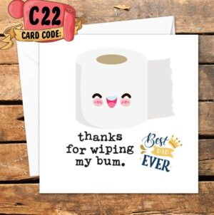 Crafty Greeting Card - Fathers Day (C22)