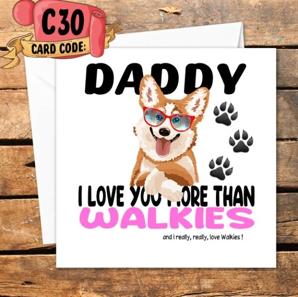 Crafty Greeting Card - Fathers Day (C30)