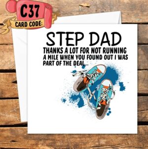 Crafty Greeting Card - Fathers Day (C37)