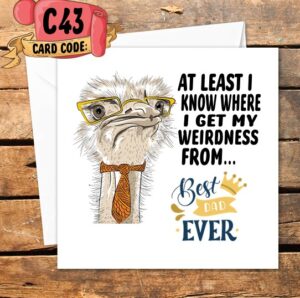 Crafty Greeting Card - Fathers Day (C43)