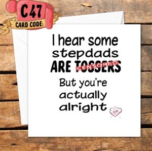 Crafty Greeting Card - Fathers Day (C47)