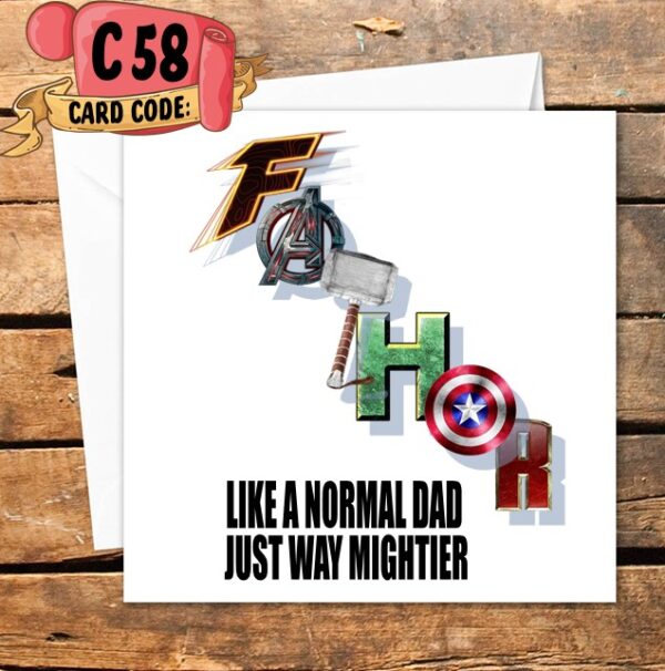 Crafty Greeting Card - Fathers Day Bundle (B58)