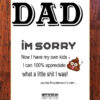 Crafty Greeting Card - Fathers Day Bundle (B06)
