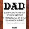 Crafty Greeting Card - Fathers Day Bundle (B12)