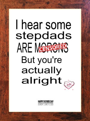 Picture Perfect - Fathers Day Print - C32