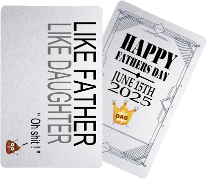 Fathers Day - Wallet Keepsake 04