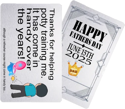 Fathers Day - Wallet Keepsake 05