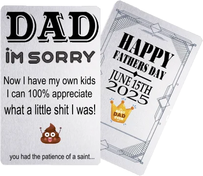 Fathers Day - Wallet Keepsake 06