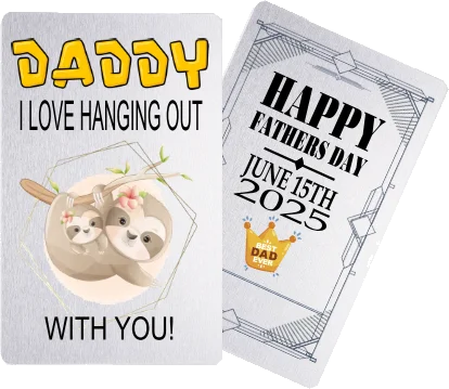 Fathers Day - Wallet Keepsake 25