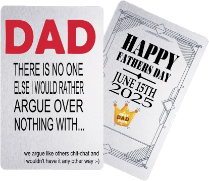 Fathers Day - Wallet Keepsake 40