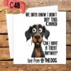 Crafty Greeting Card - Fathers Day (C48)
